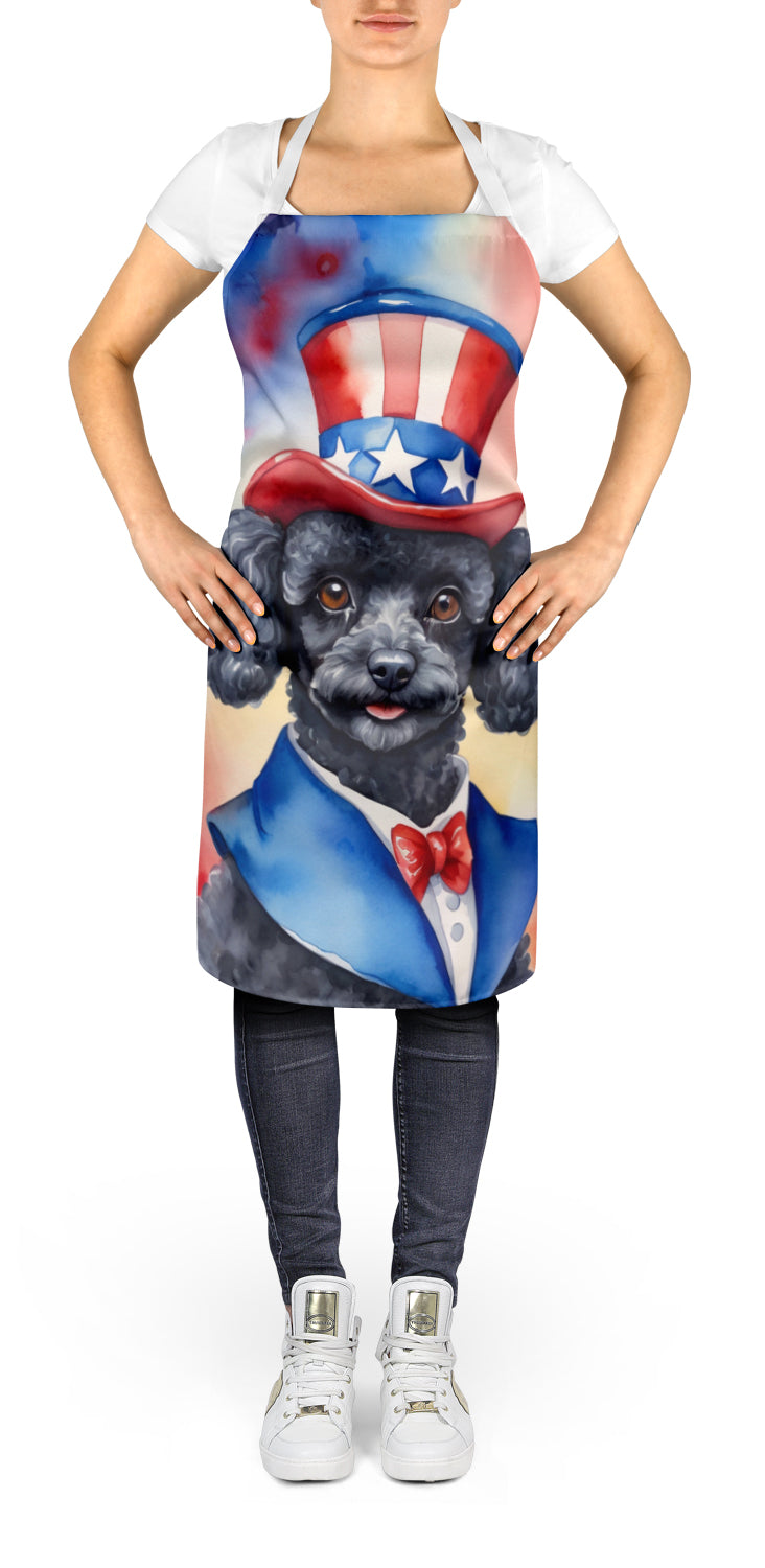 Buy this Black Poodle Patriotic American Apron