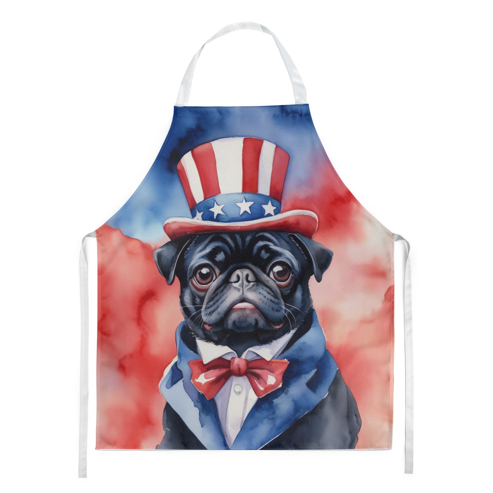 Buy this Pug Patriotic American Apron