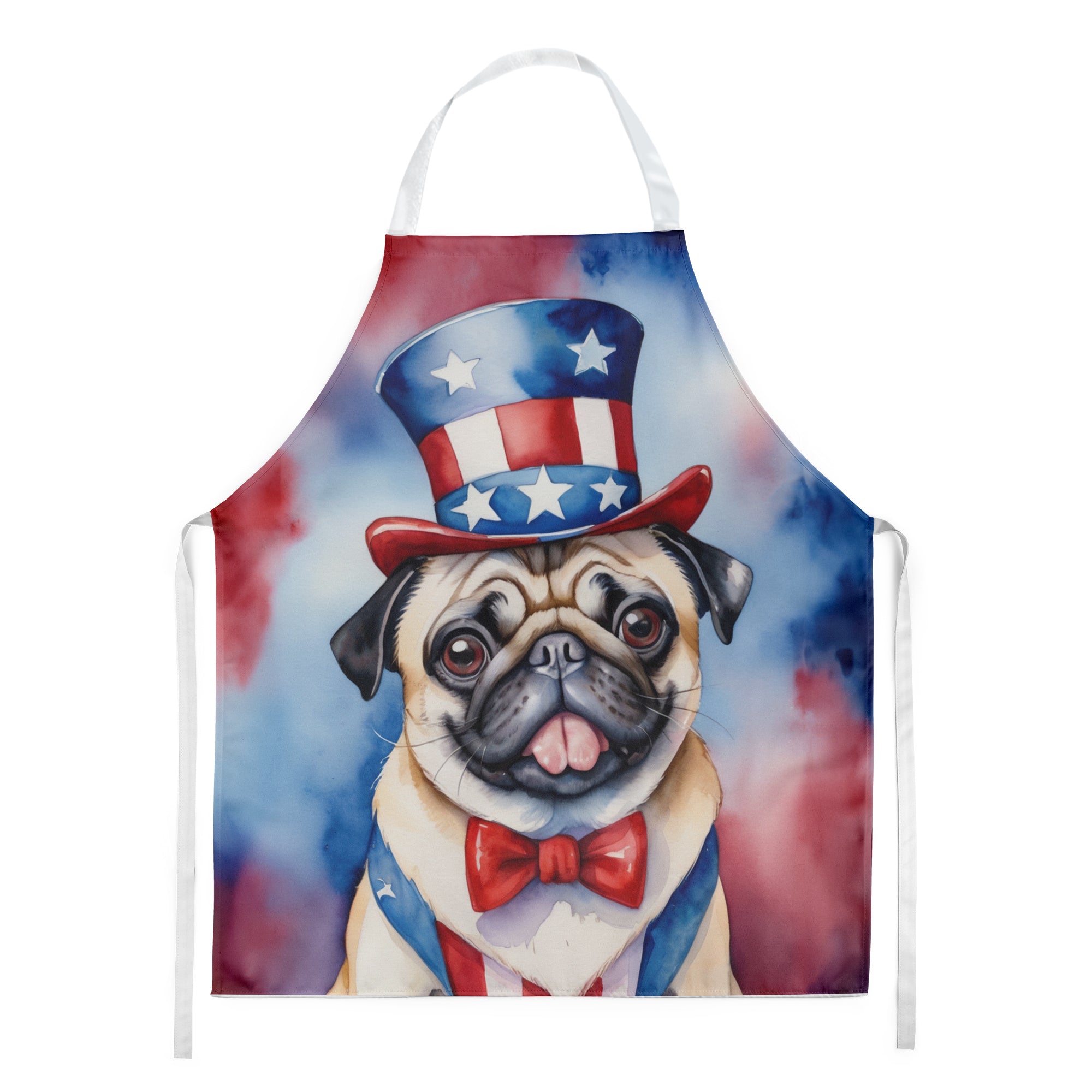 Buy this Pug Patriotic American Apron