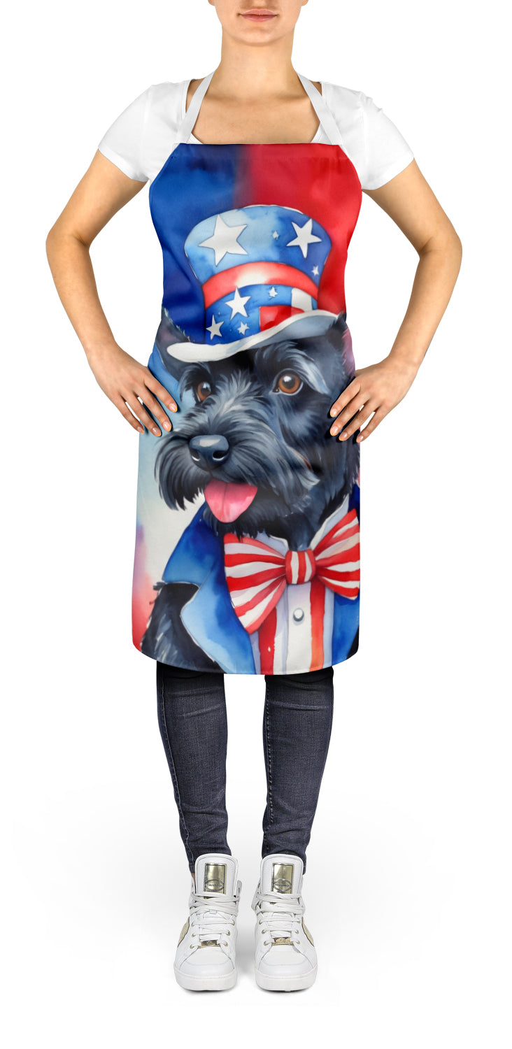 Buy this Scottish Terrier Patriotic American Apron
