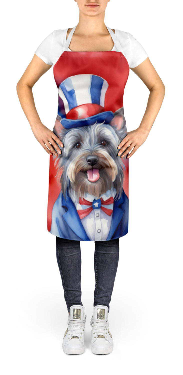 Buy this Skye Terrier Patriotic American Apron