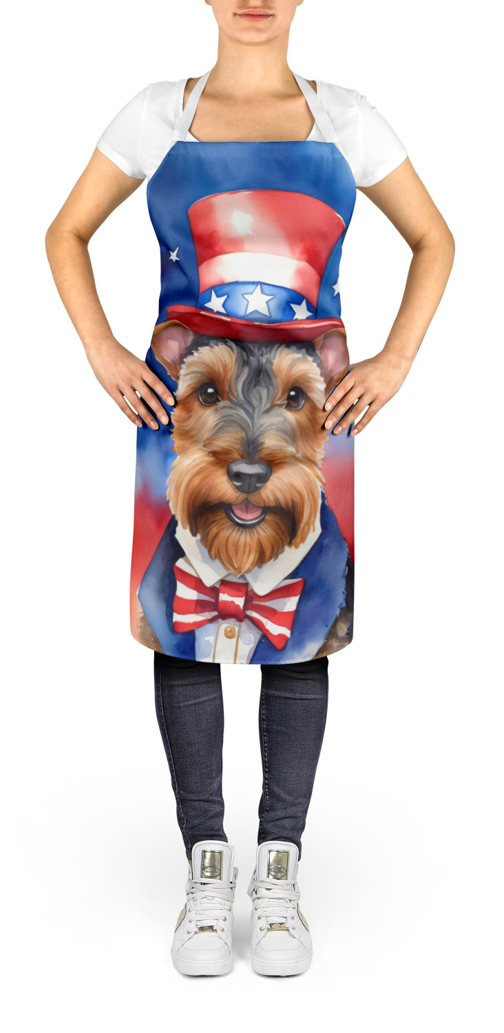 Buy this Welsh Terrier Patriotic American Apron