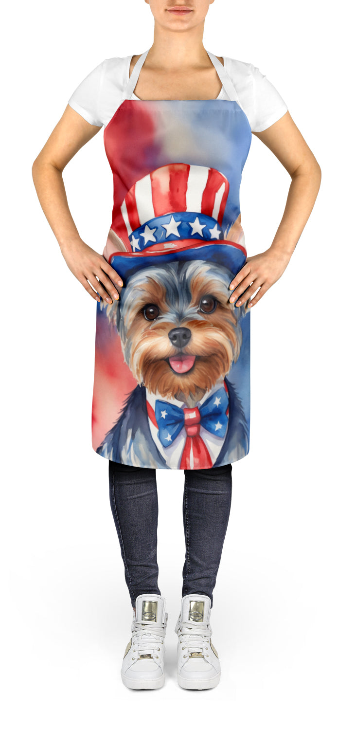 Buy this Yorkshire Terrier Patriotic American Apron