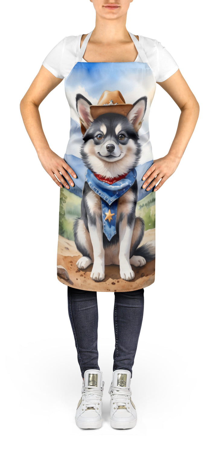 Buy this Alaskan Klee Kai Cowboy Welcome Apron