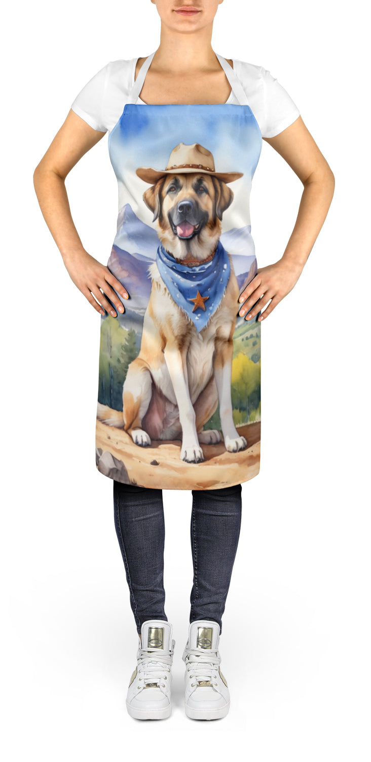 Buy this Anatolian Shepherd Cowboy Welcome Apron