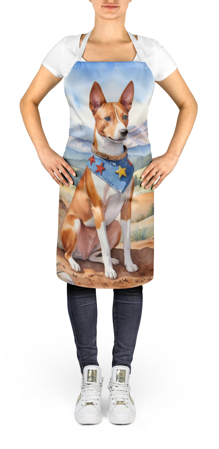 Buy this Basenji Cowboy Welcome Apron