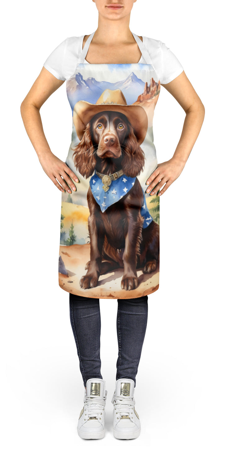 Buy this Boykin Spaniel Cowboy Welcome Apron