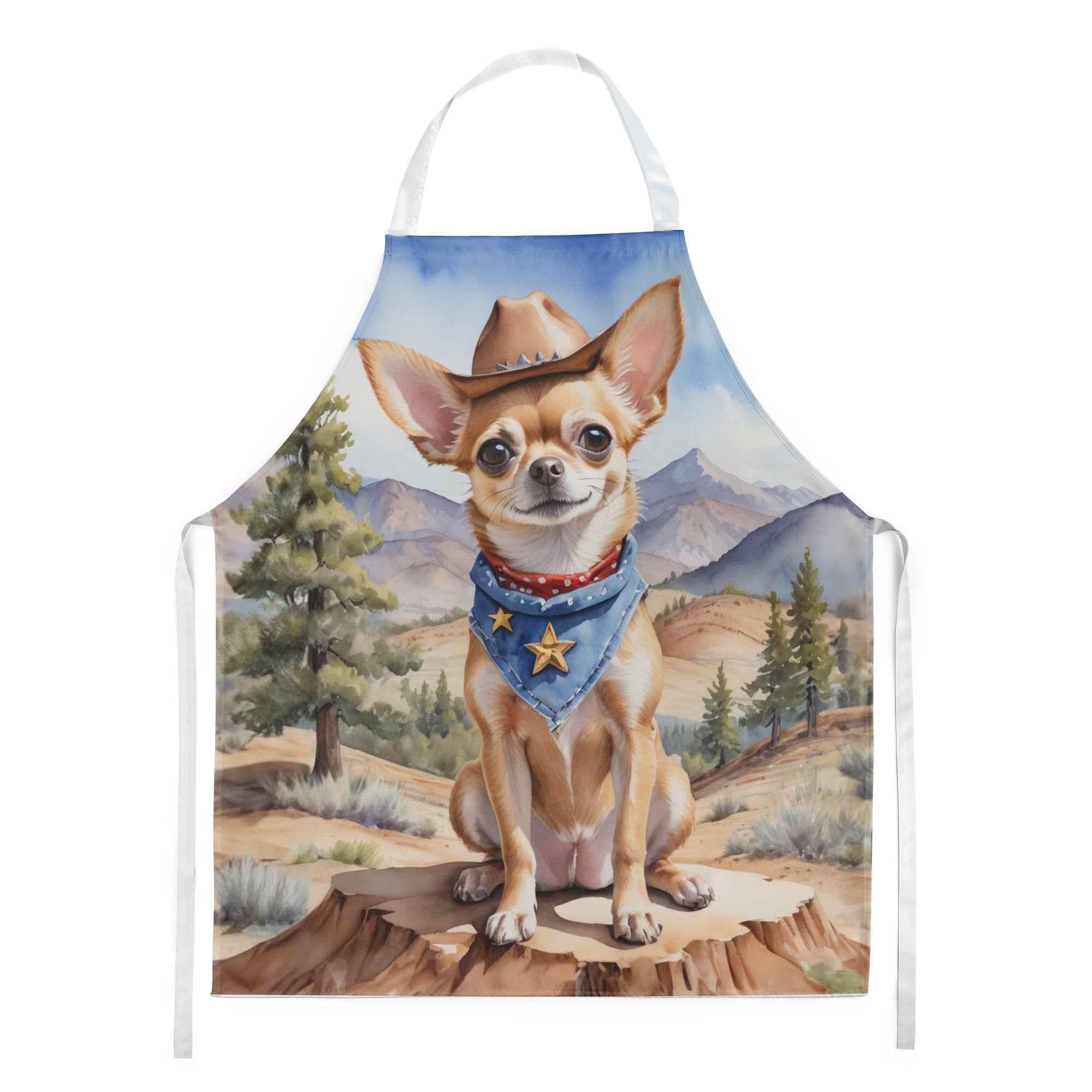 Buy this Chihuahua Cowboy Welcome Apron