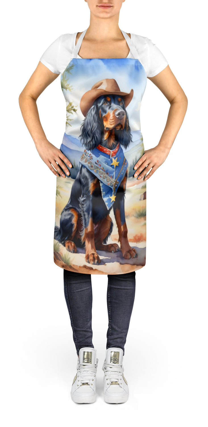 Buy this Gordon Setter Cowboy Welcome Apron