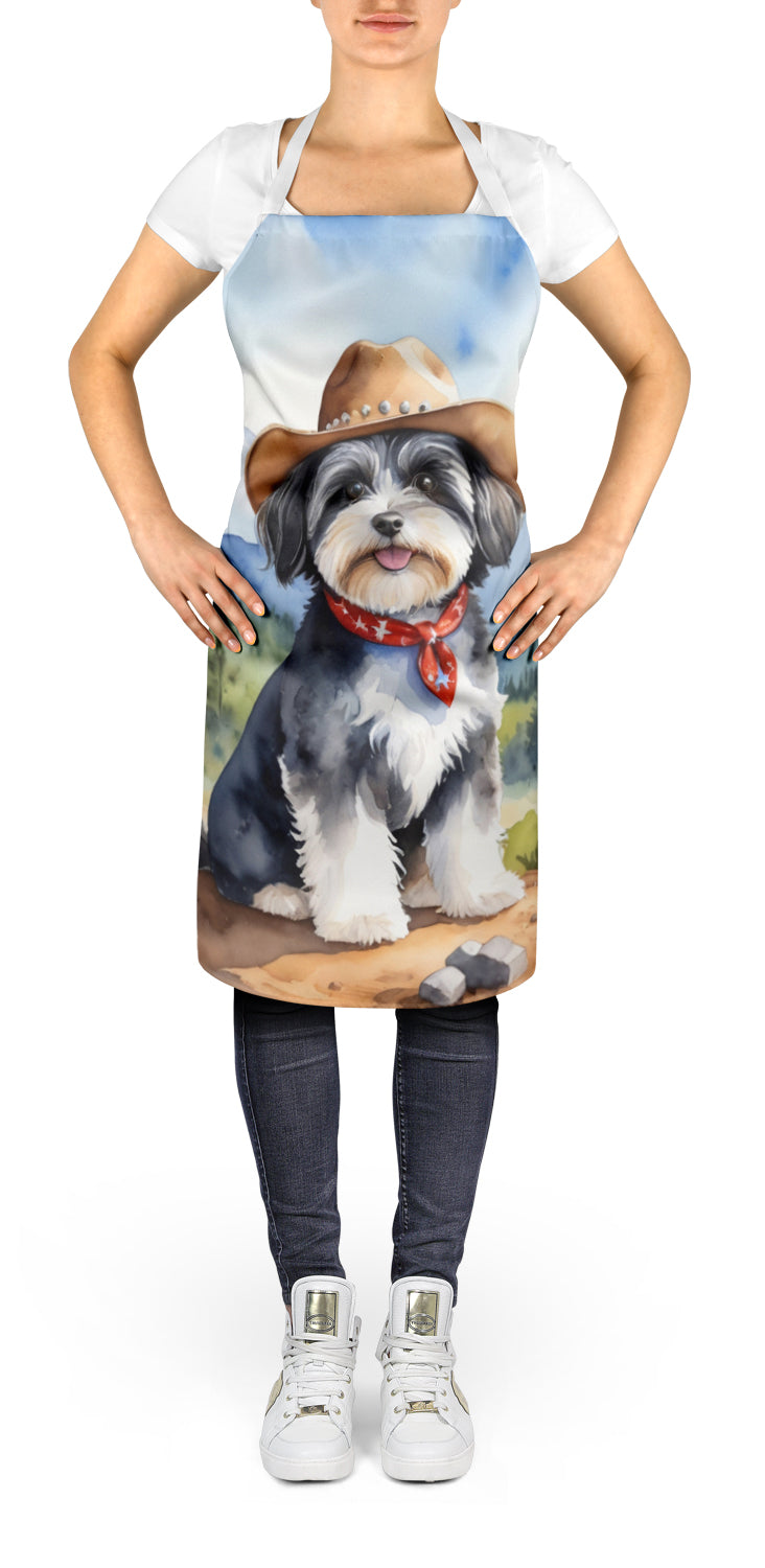 Havanese Cowboy Welcome Apron