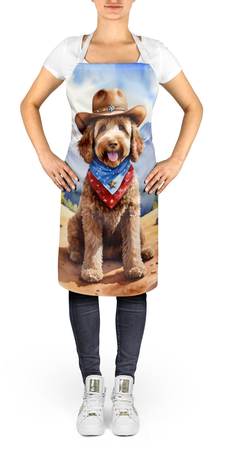 Buy this Labradoodle Cowboy Welcome Apron