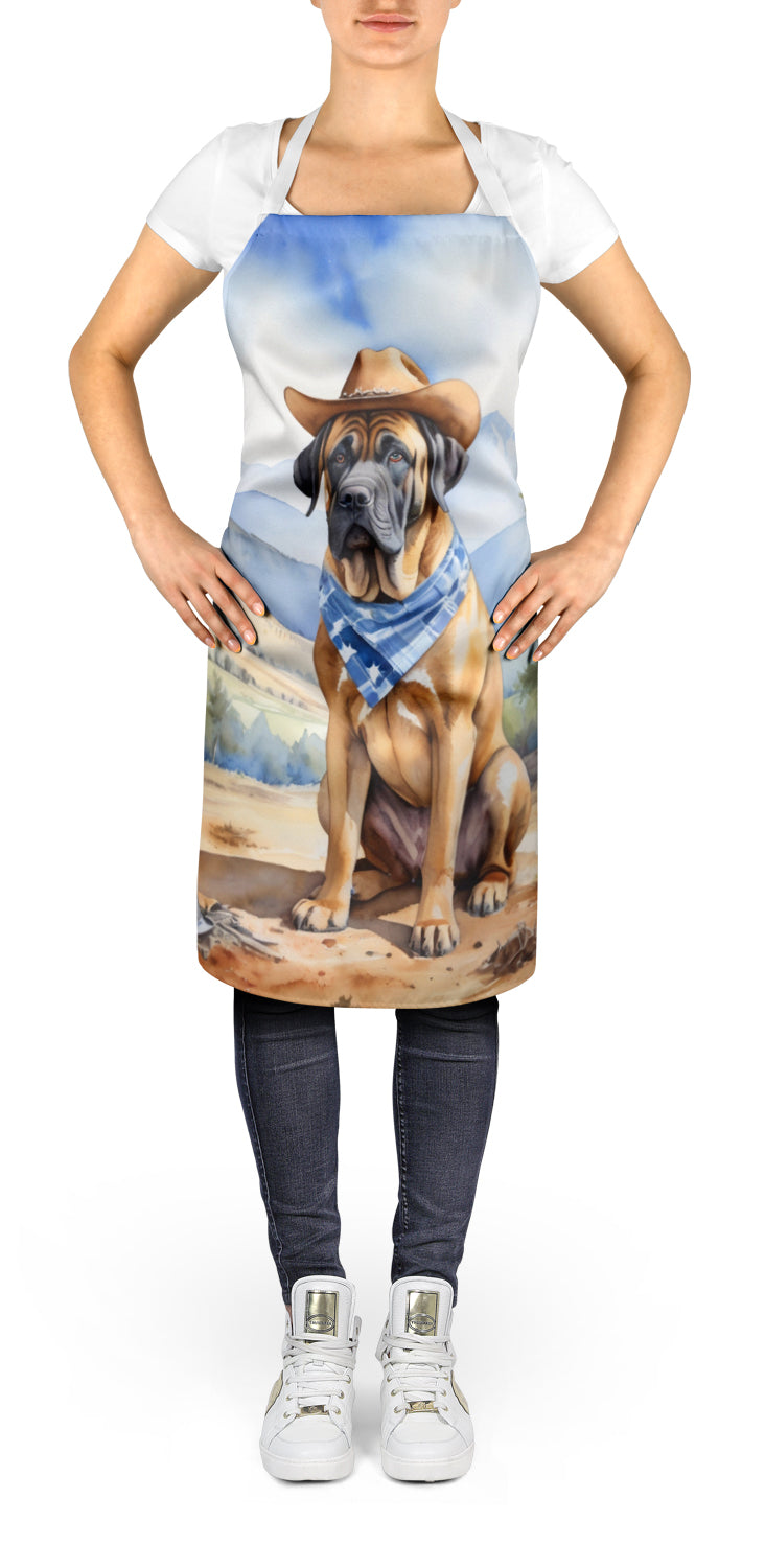 Buy this Mastiff Cowboy Welcome Apron