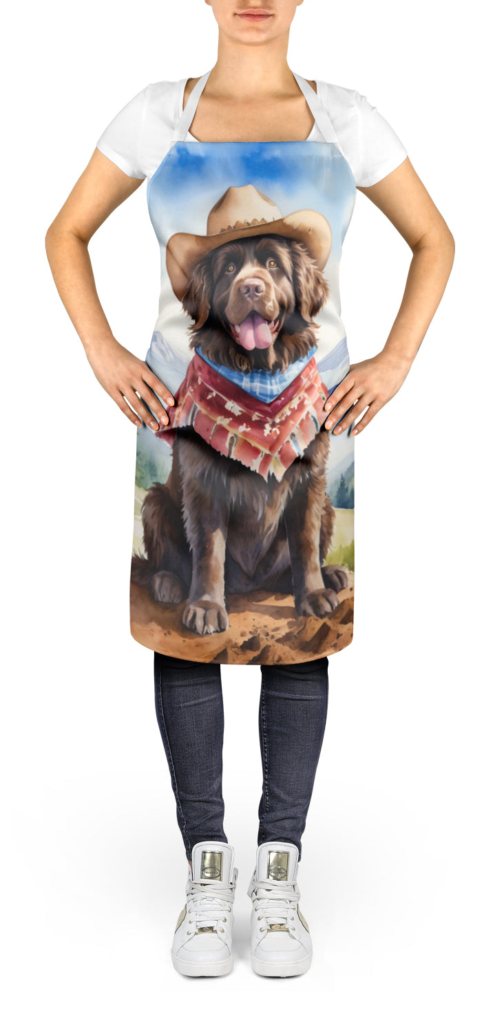 Buy this Newfoundland Cowboy Welcome Apron