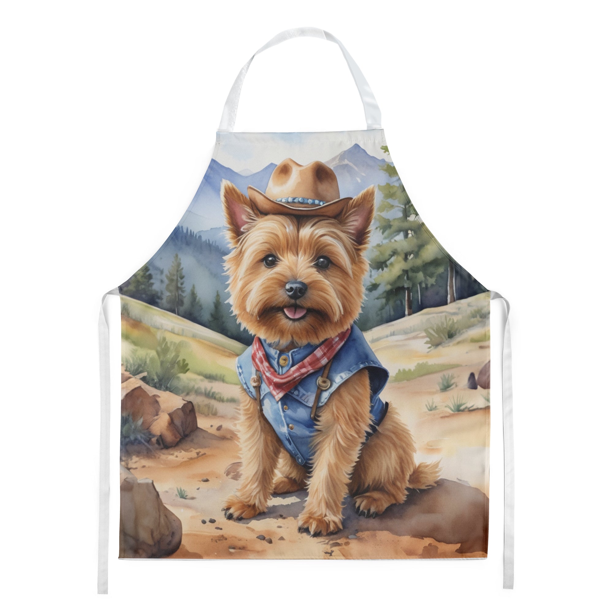 Buy this Norwich Terrier Cowboy Welcome Apron