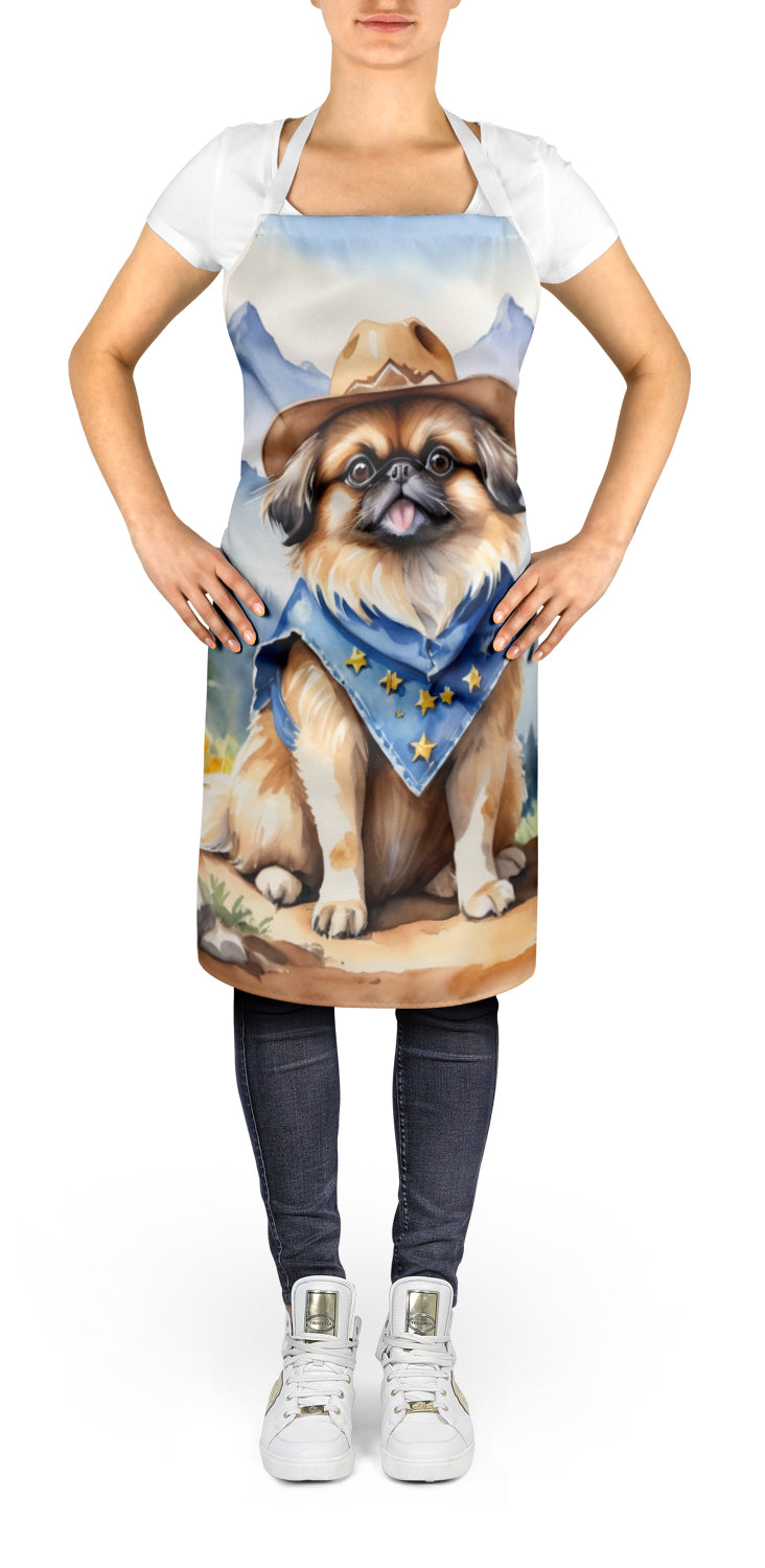 Buy this Pekingese Cowboy Welcome Apron