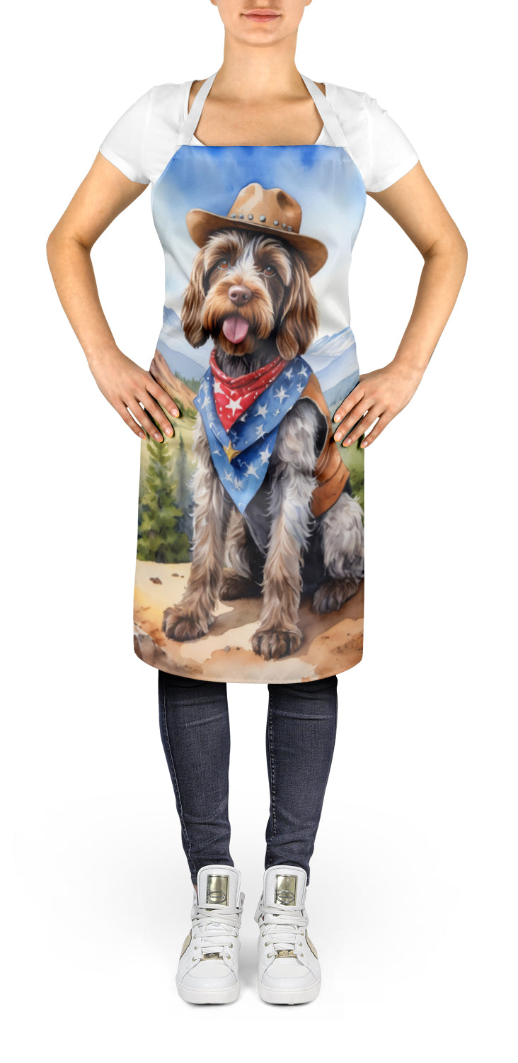 Buy this Wirehaired Pointing Griffon Cowboy Welcome Apron