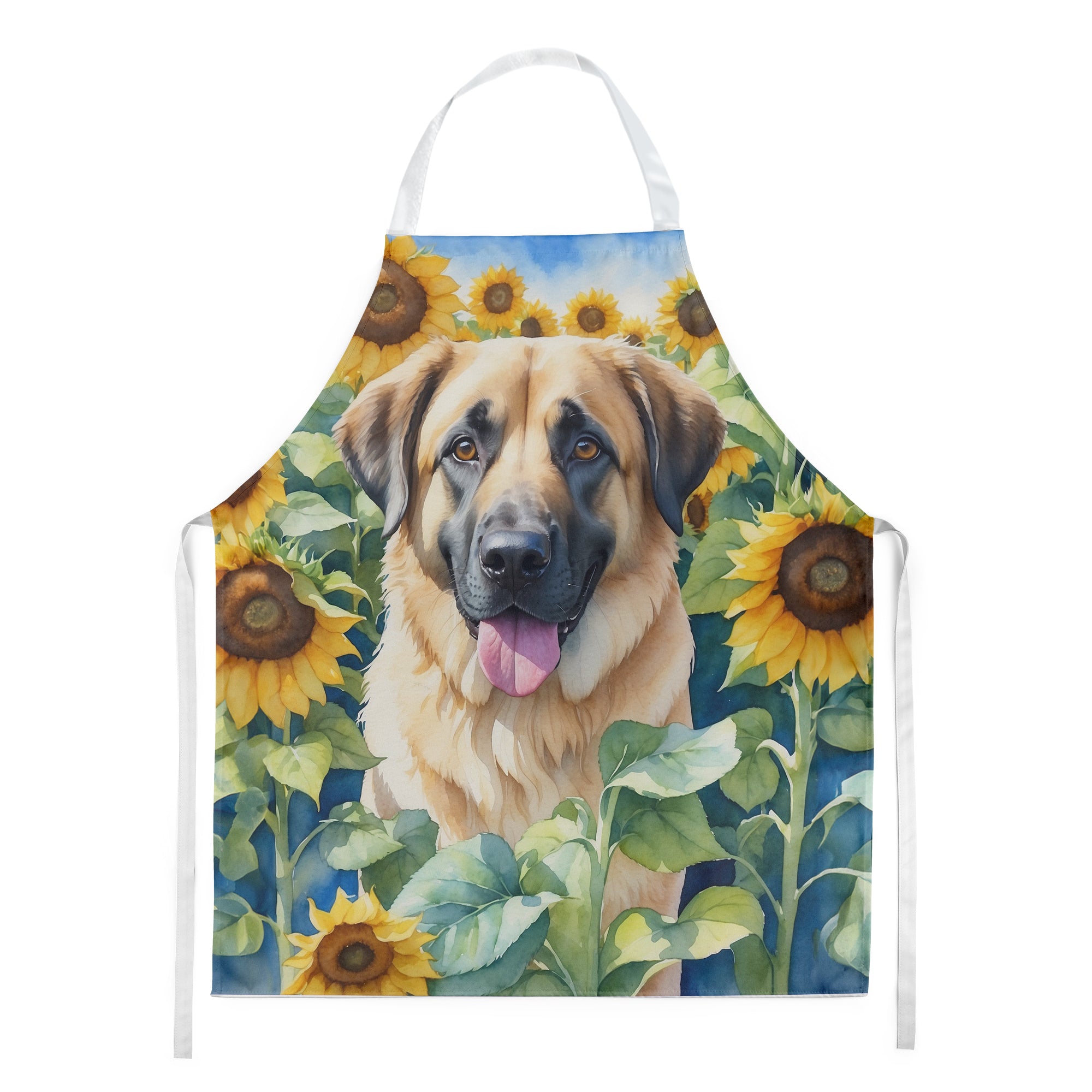 Buy this Anatolian Shepherd in Sunflowers Apron