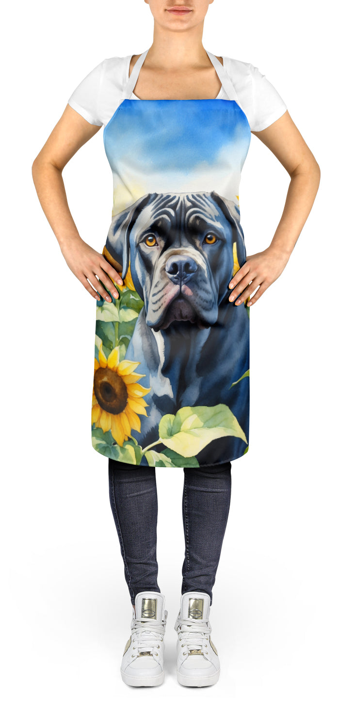 Buy this Cane Corso in Sunflowers Apron