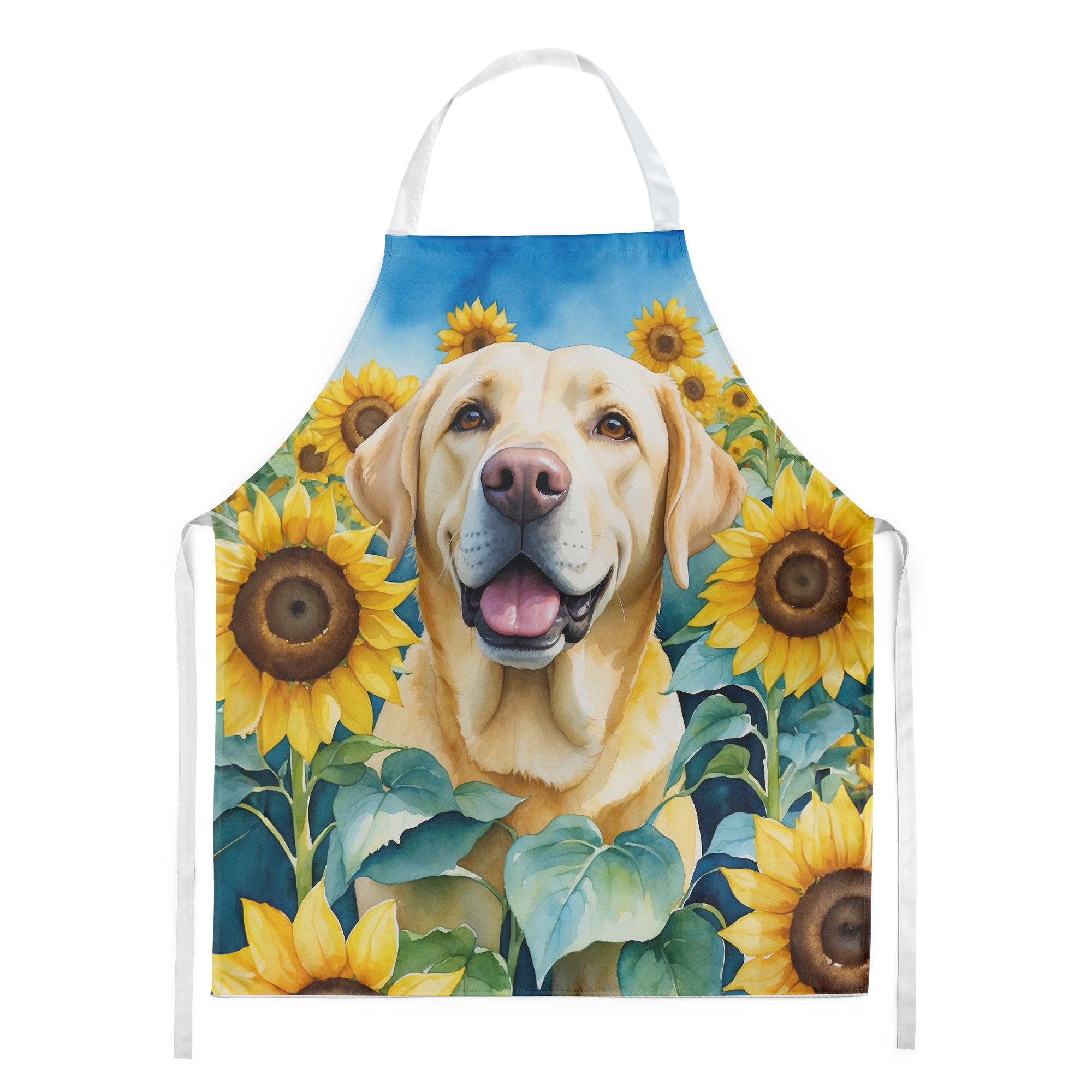 Buy this Labrador Retriever in Sunflowers Apron