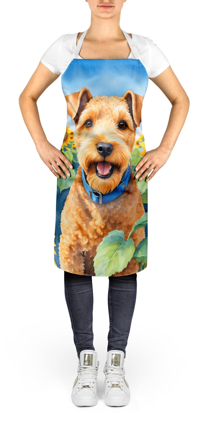 Buy this Lakeland Terrier in Sunflowers Apron