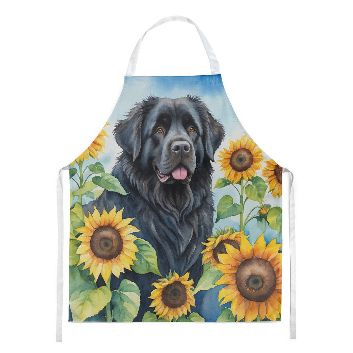 Buy this Newfoundland in Sunflowers Apron