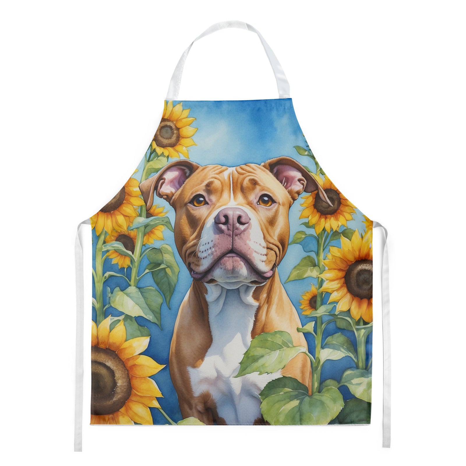 Buy this Pit Bull Terrier in Sunflowers Apron