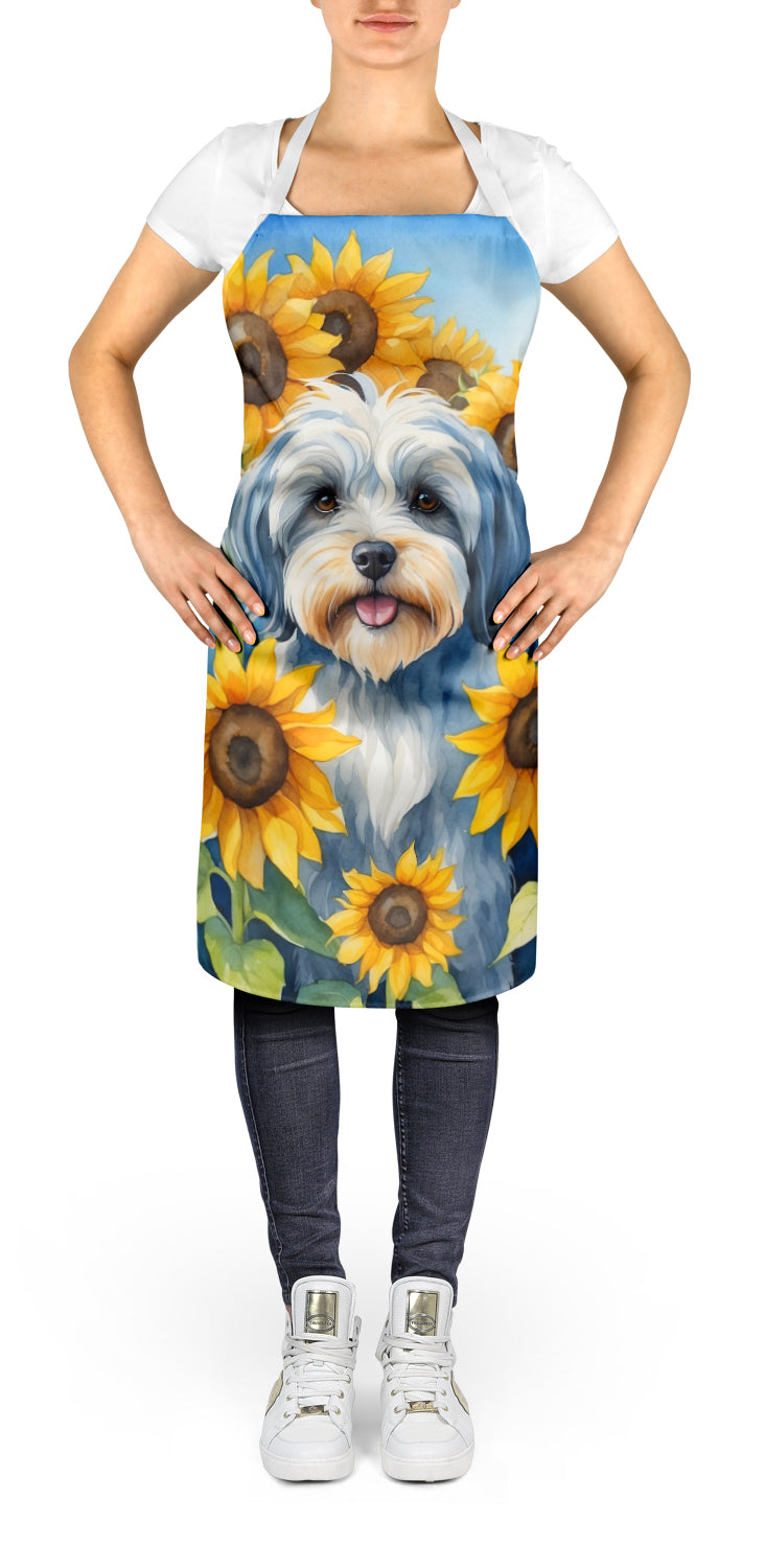 Buy this Tibetan Terrier in Sunflowers Apron