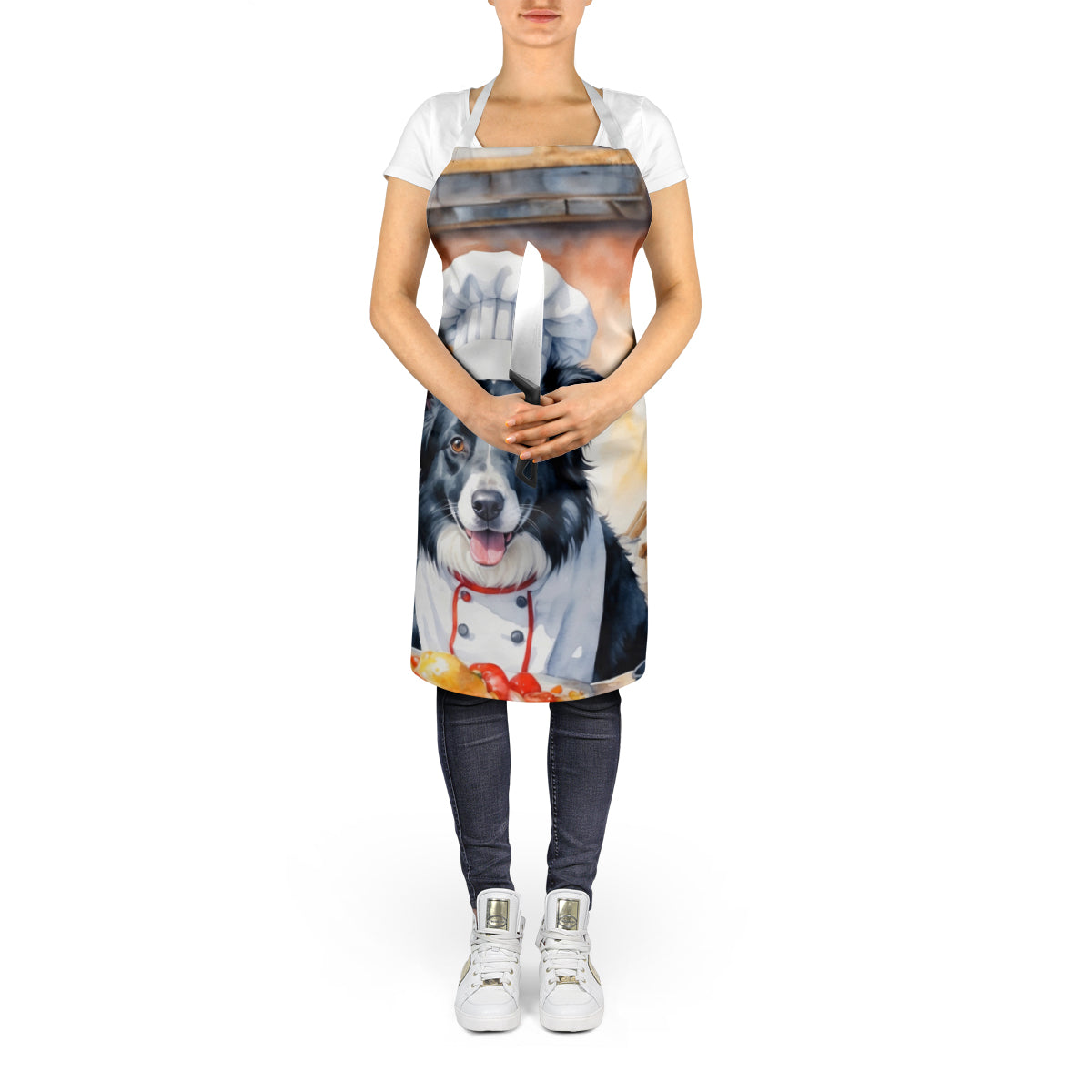 Border Collie The Chef Apron