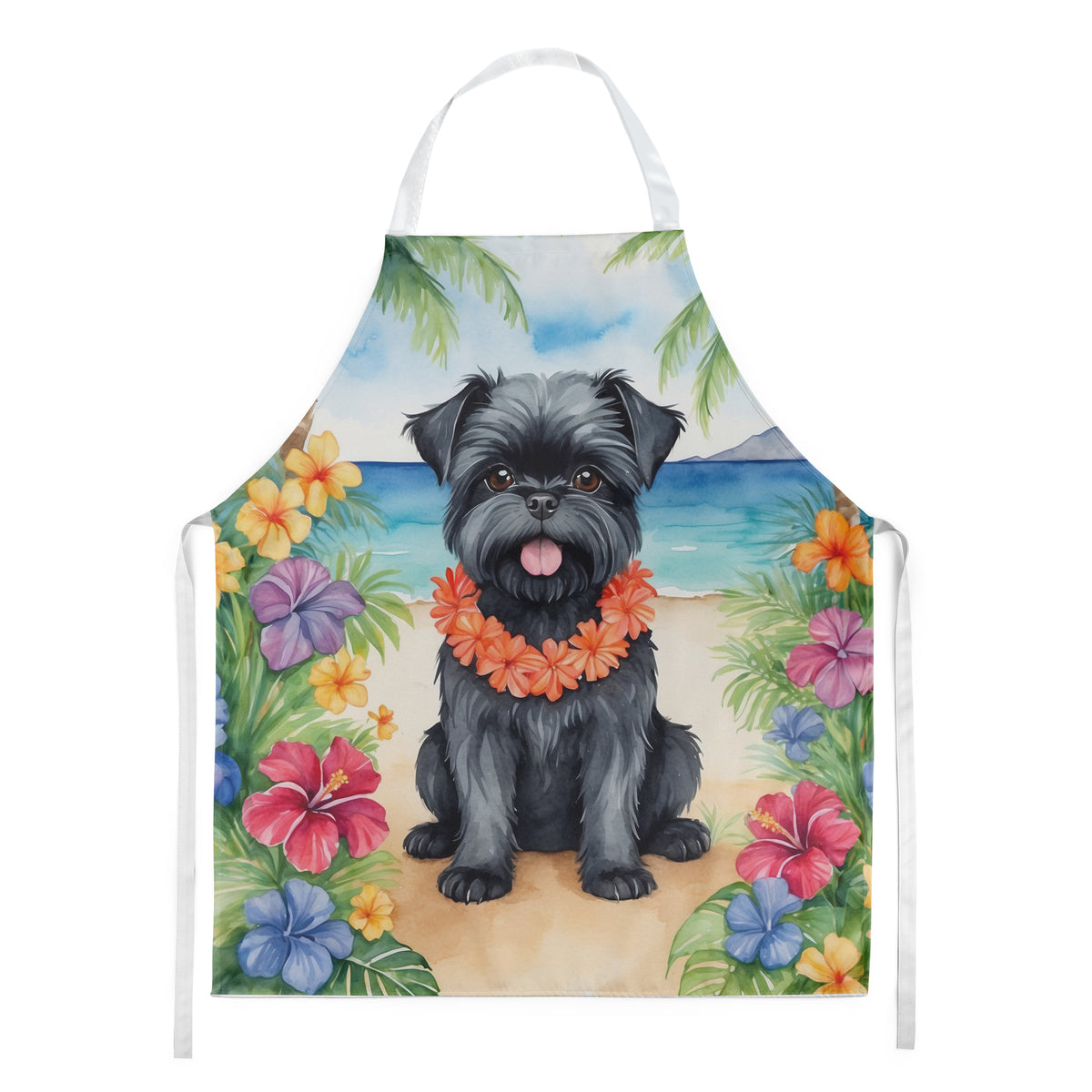 Buy this Affenpinscher Luau Apron