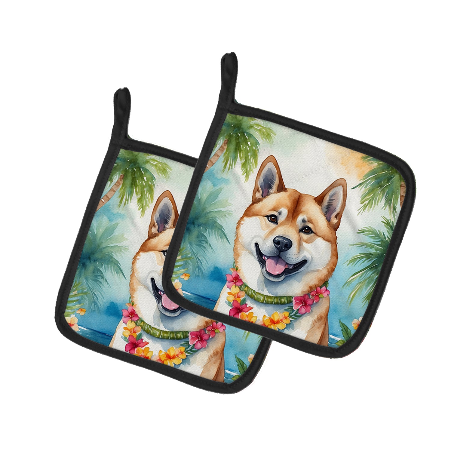 Buy this Akita Luau Pair of Pot Holders