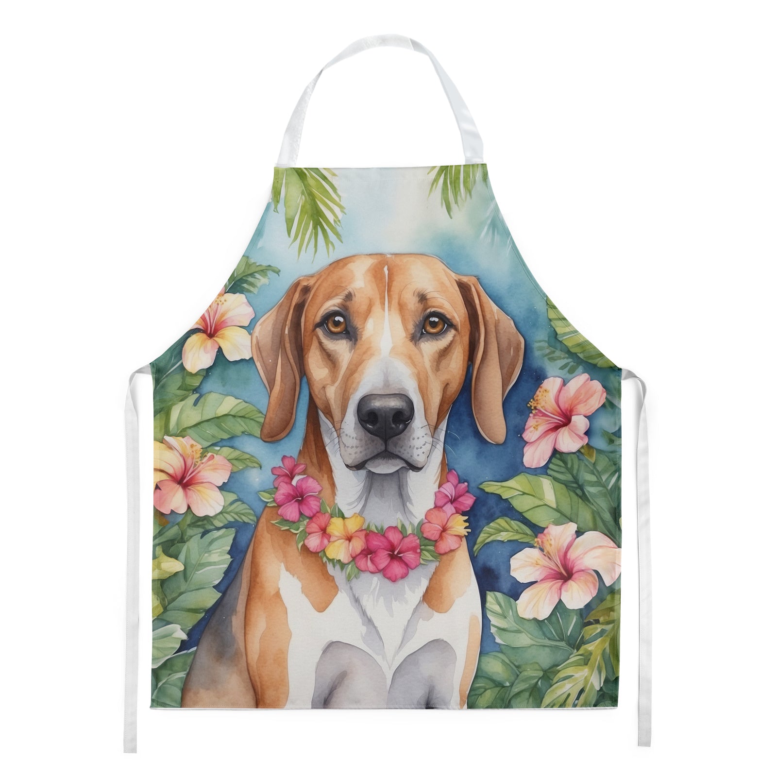 Buy this American Foxhound Luau Apron