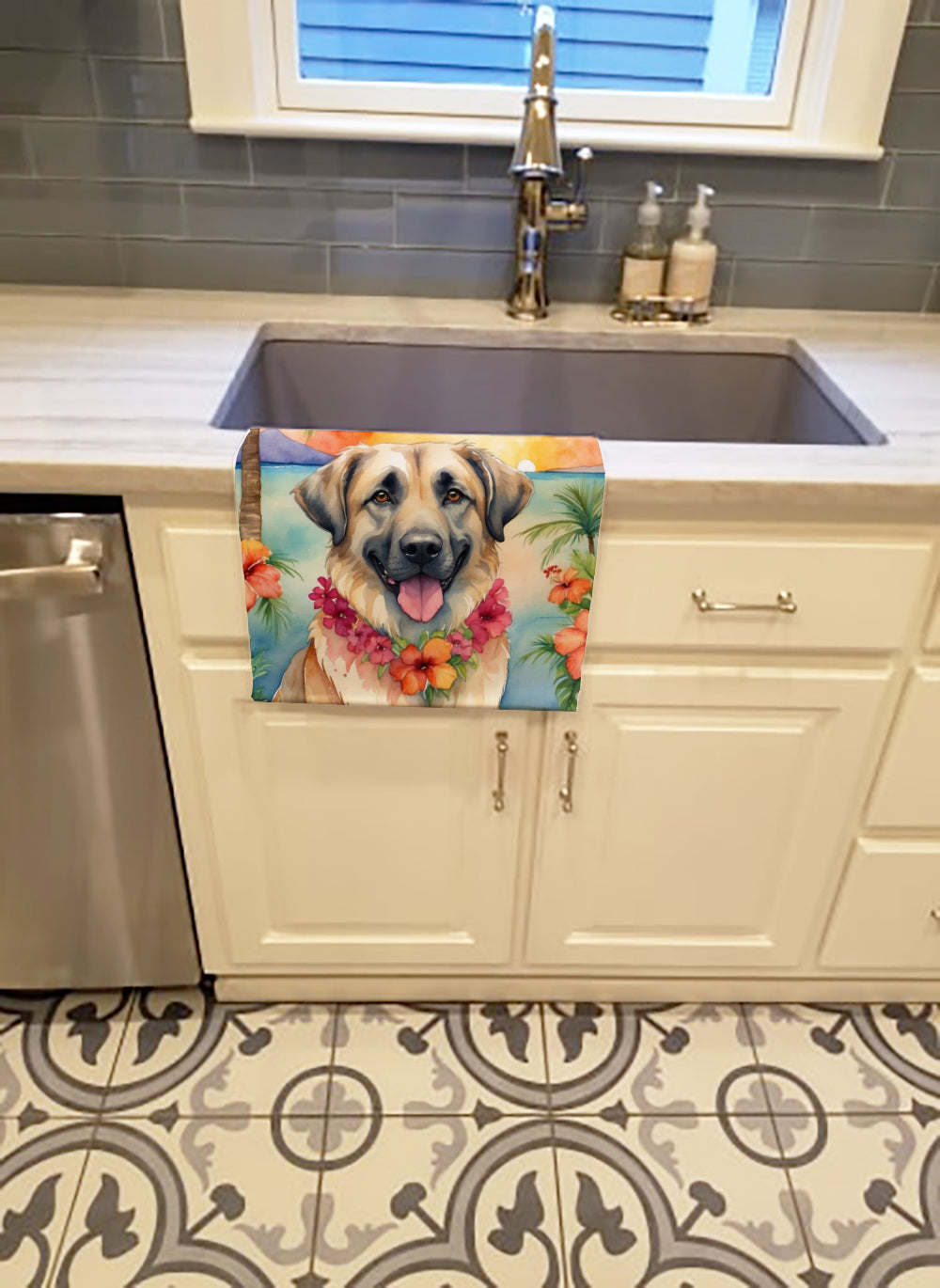 Buy this Anatolian Shepherd Luau Kitchen Towel