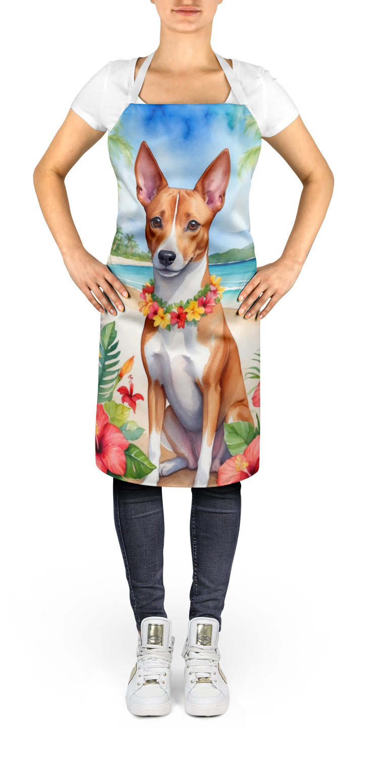 Buy this Basenji Luau Apron