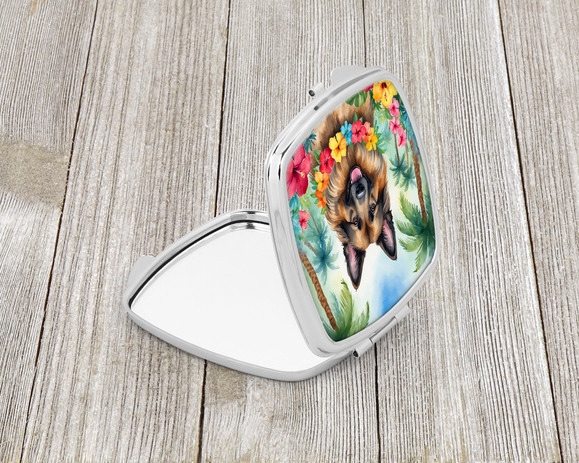 Belgian Tervuren Luau Compact Mirror