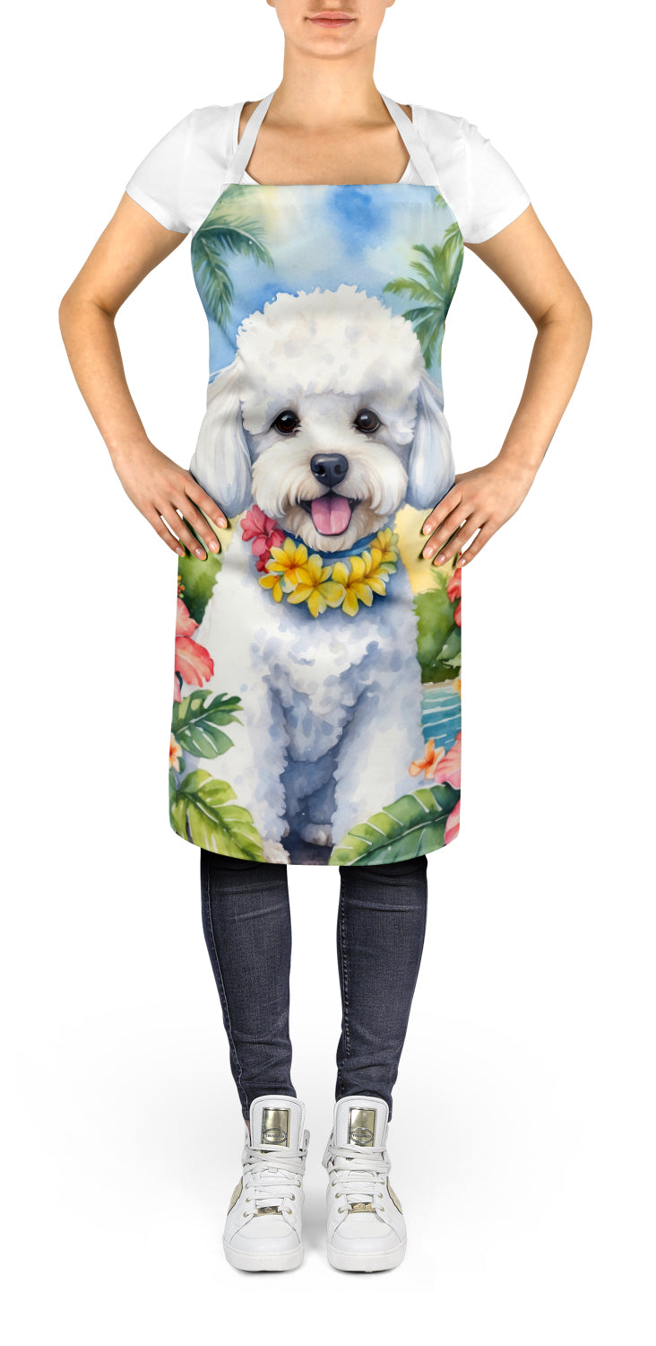 Bichon Frise Luau Apron