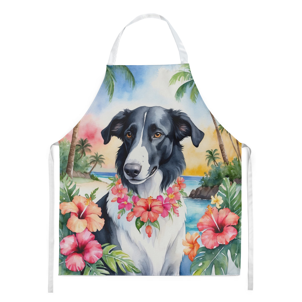 Buy this Borzoi Luau Apron