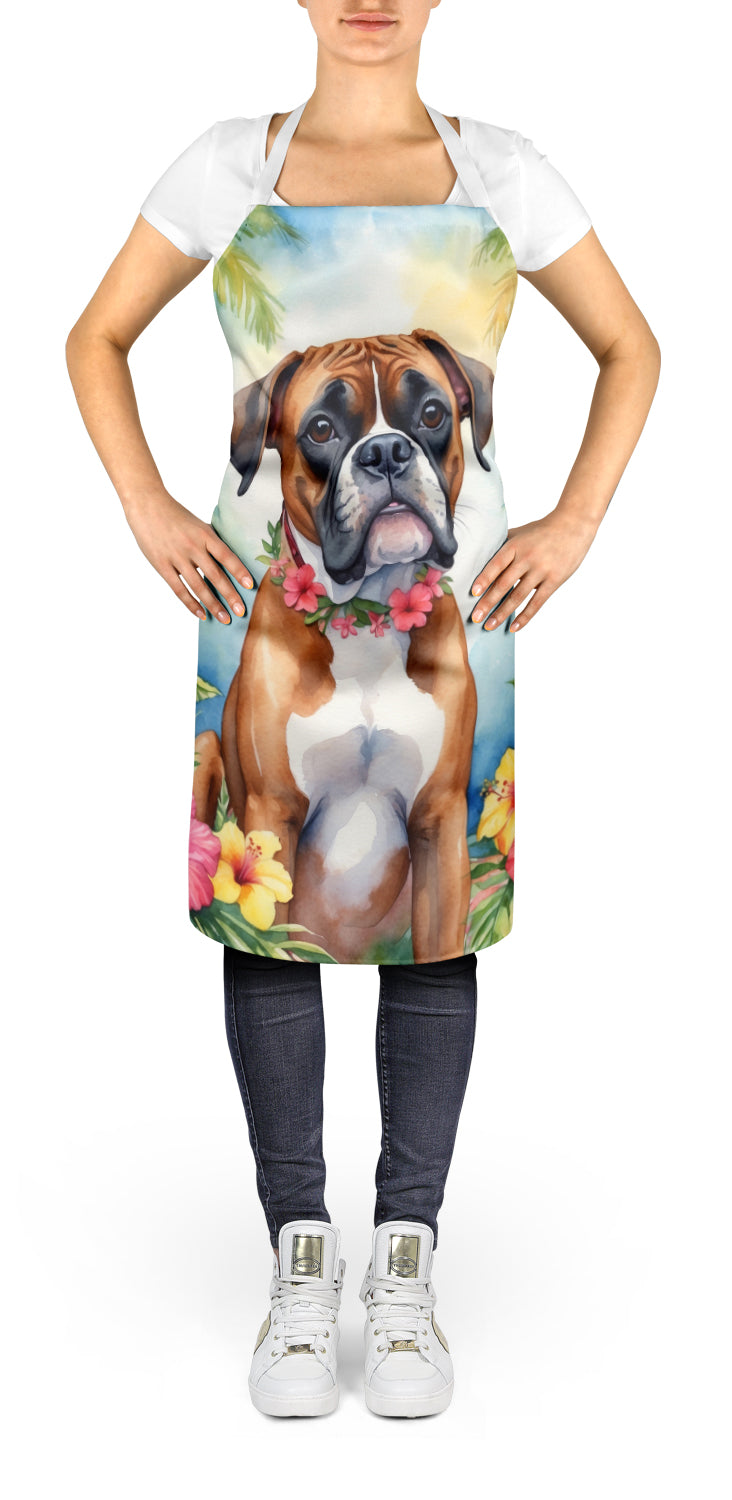 Buy this Boxer Luau Apron