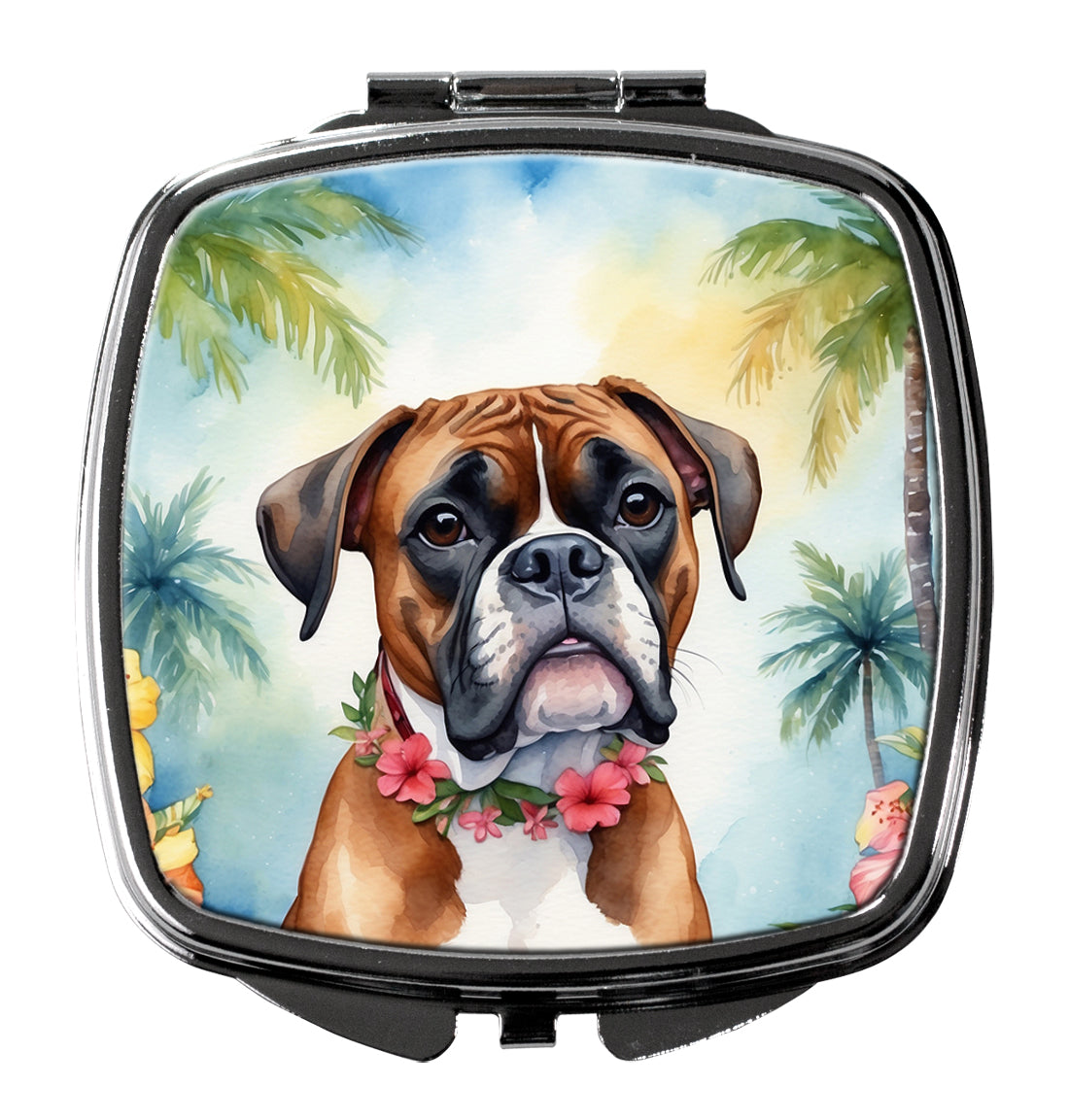 Buy this Boxer Luau Compact Mirror