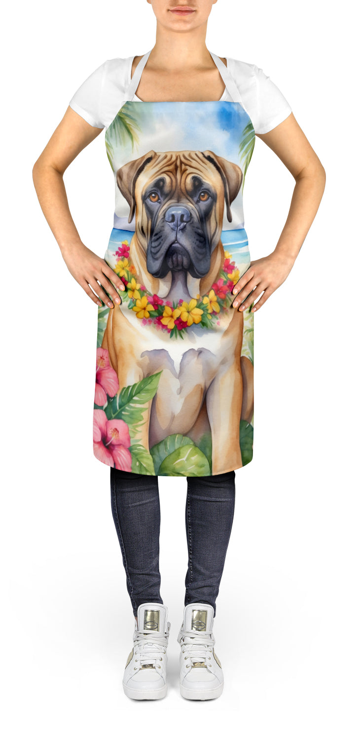 Buy this Bullmastiff Luau Apron