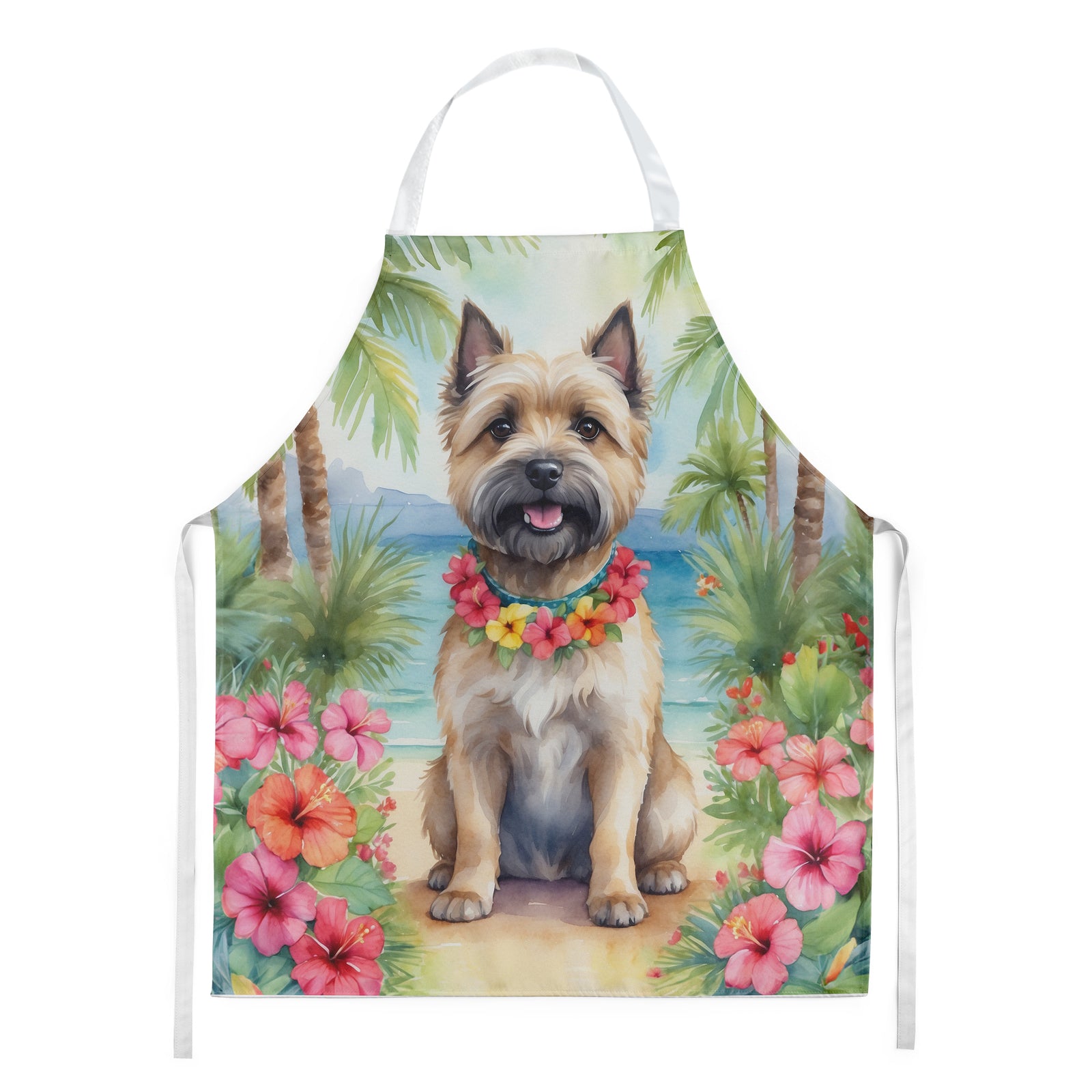 Buy this Cairn Terrier Luau Apron