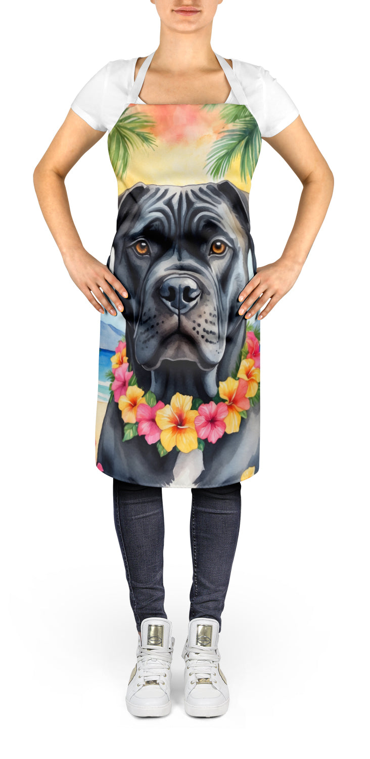 Cane Corso Luau Apron