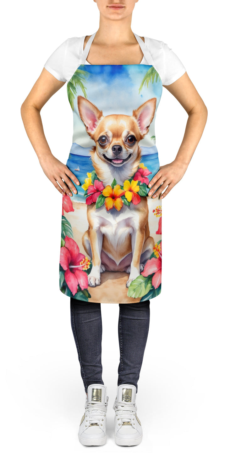 Buy this Chihuahua Luau Apron