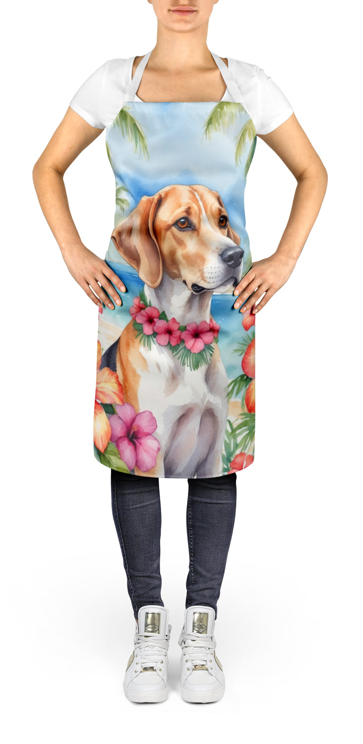 Buy this English Foxhound Luau Apron