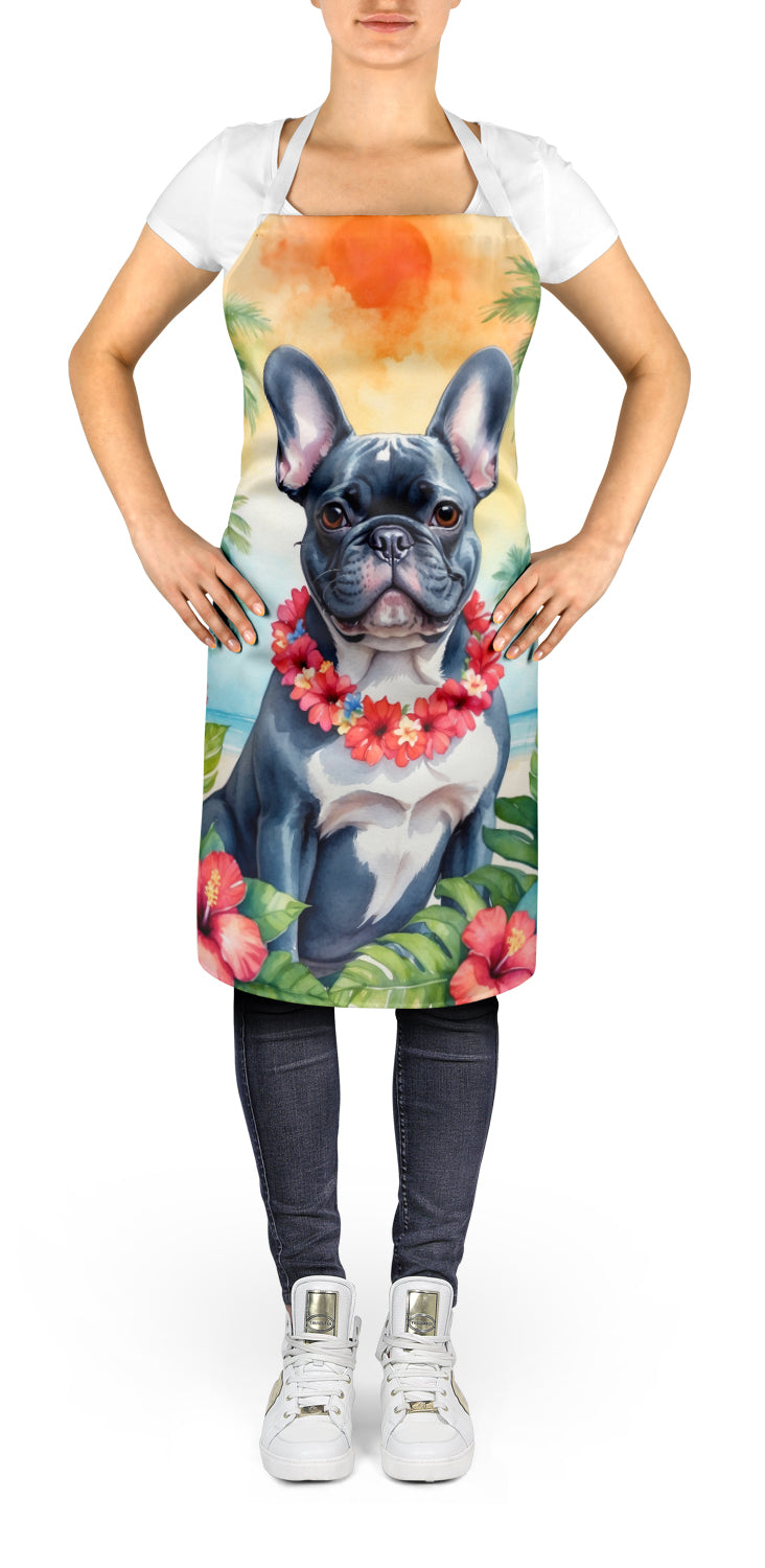 French Bulldog Luau Apron