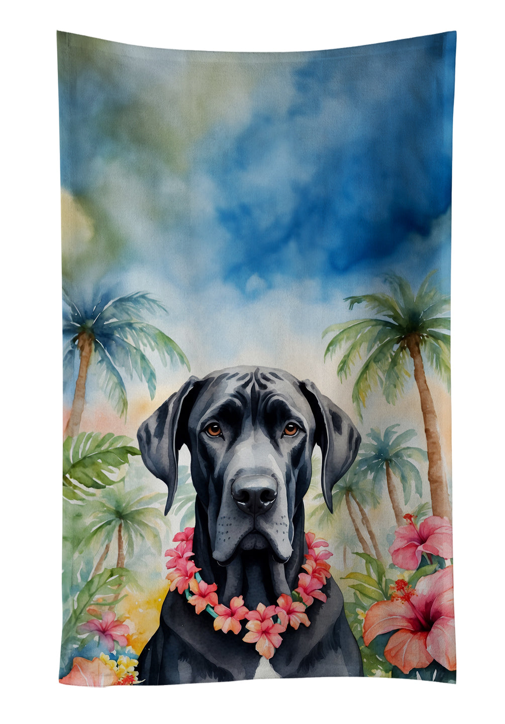 Buy this Great Dane Luau Kitchen Towel