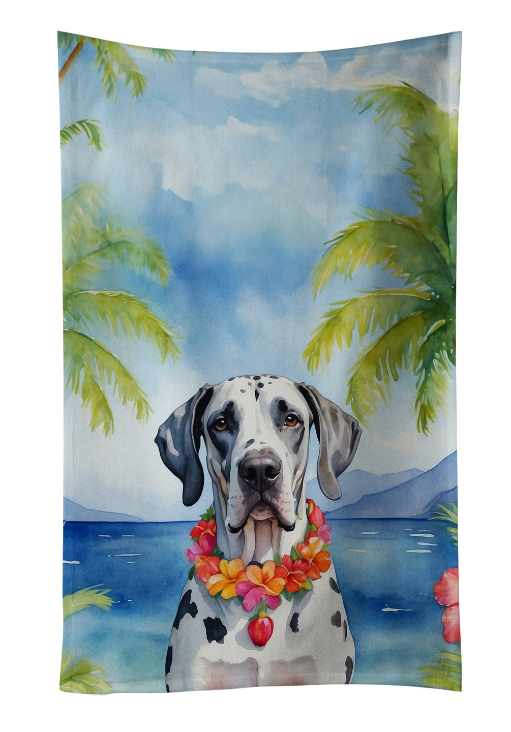 Buy this Great Dane Luau Kitchen Towel