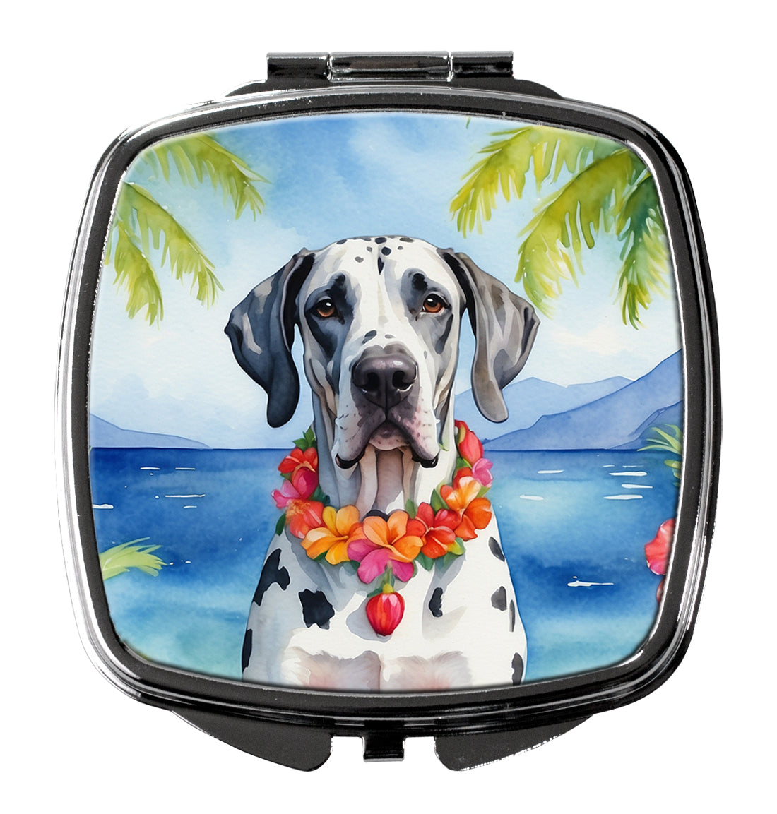 Buy this Great Dane Luau Compact Mirror