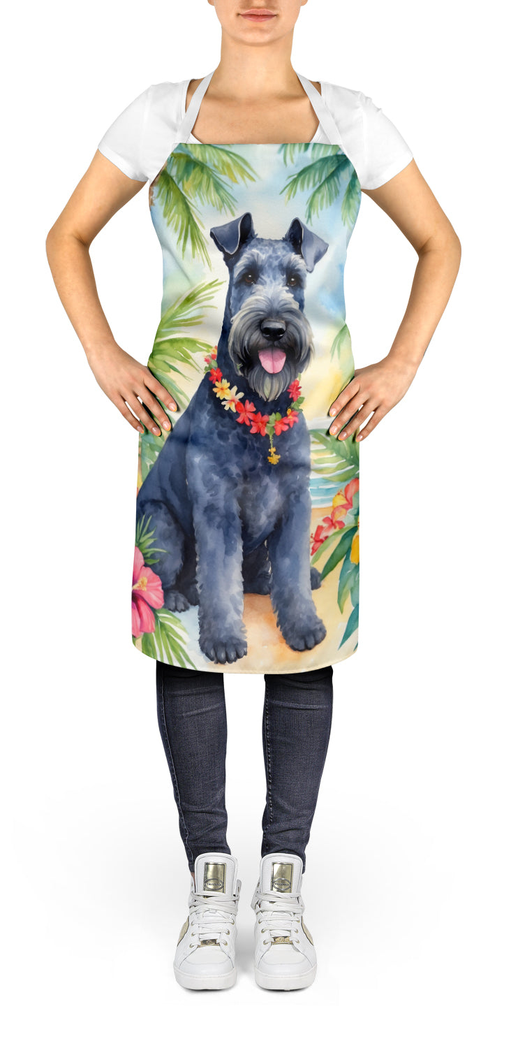 Kerry Blue Terrier Luau Apron