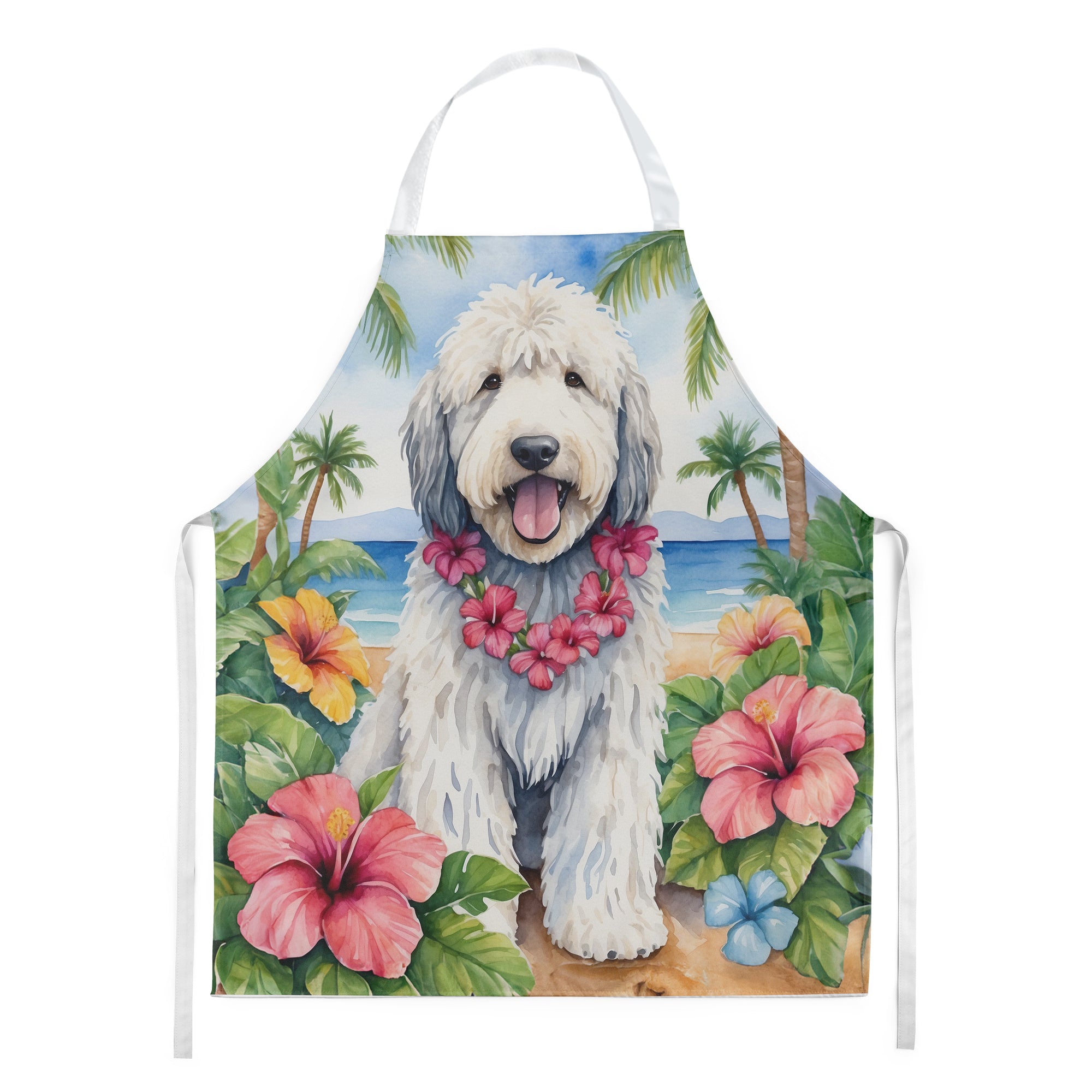 Buy this Komondor Luau Apron