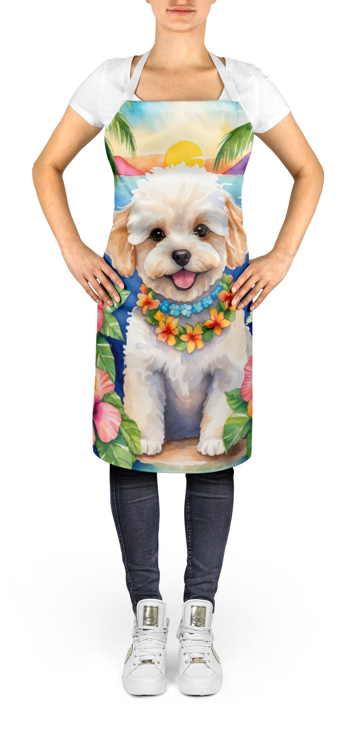 Buy this Maltipoo Luau Apron